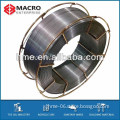 Hardfacing chute welding wires with high quality
